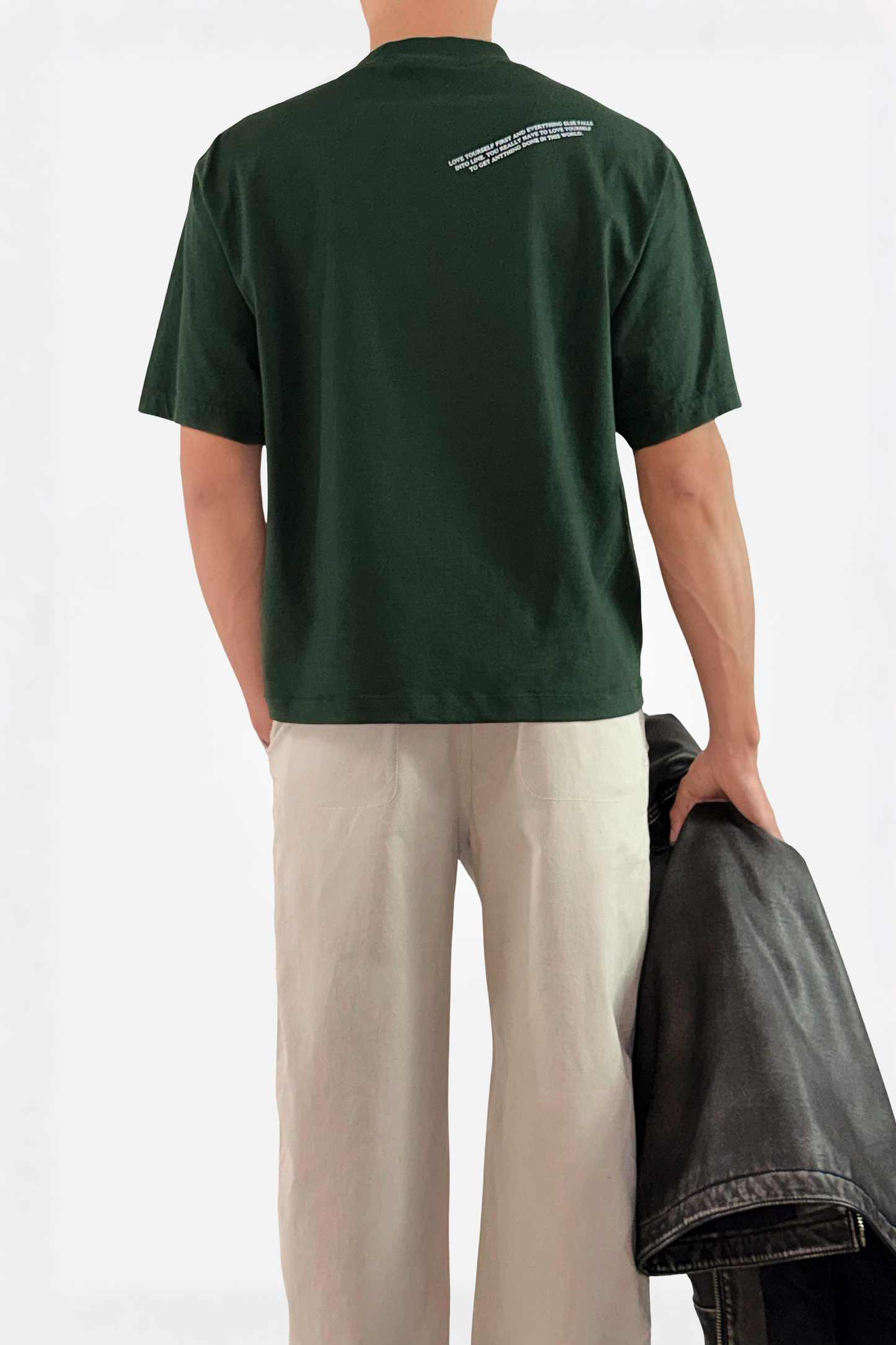 Attitude relaxed cropped fit T-shirt