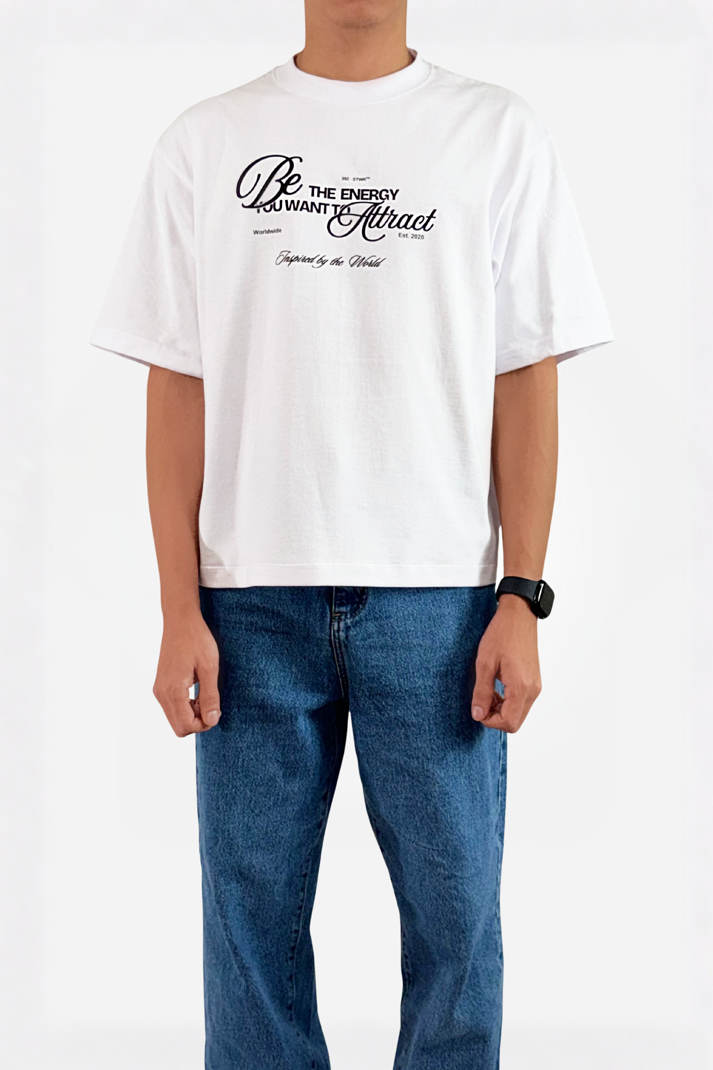 Mariposa relaxed cropped fit T-shirt