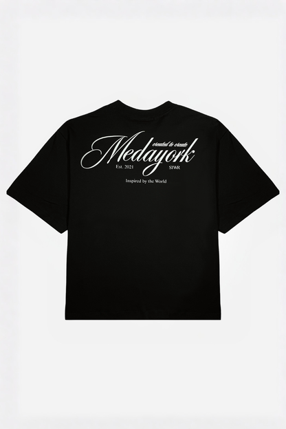 Medayo relaxed cropped fit T-shirt