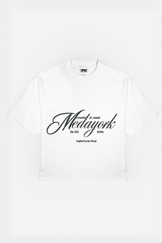 Medayork relaxed cropped fit  T-shirt