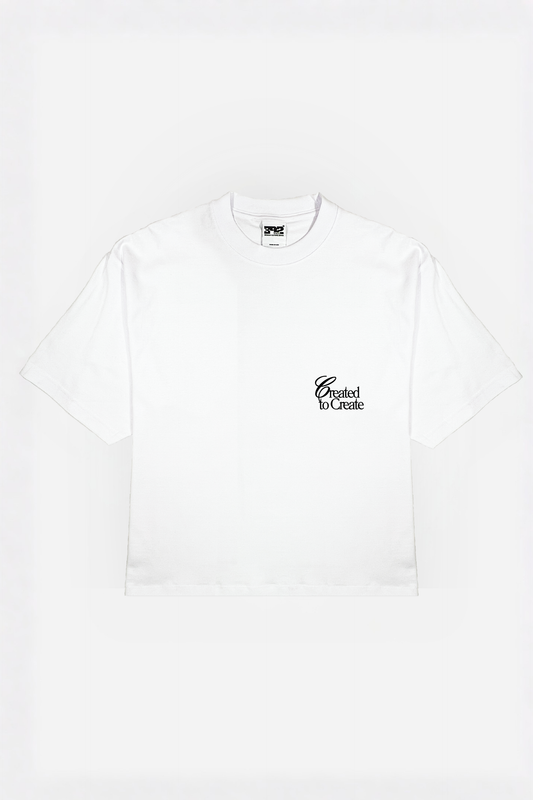 Believe relaxed cropped fit T-shirt