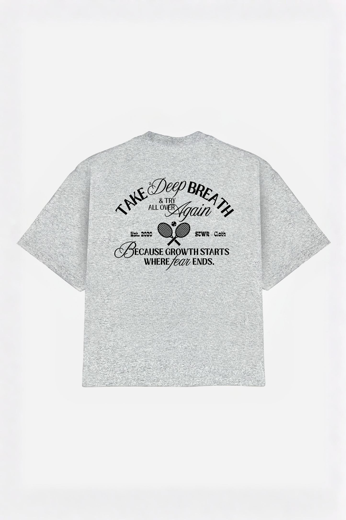 Again relaxed cropped fit  T-shirt