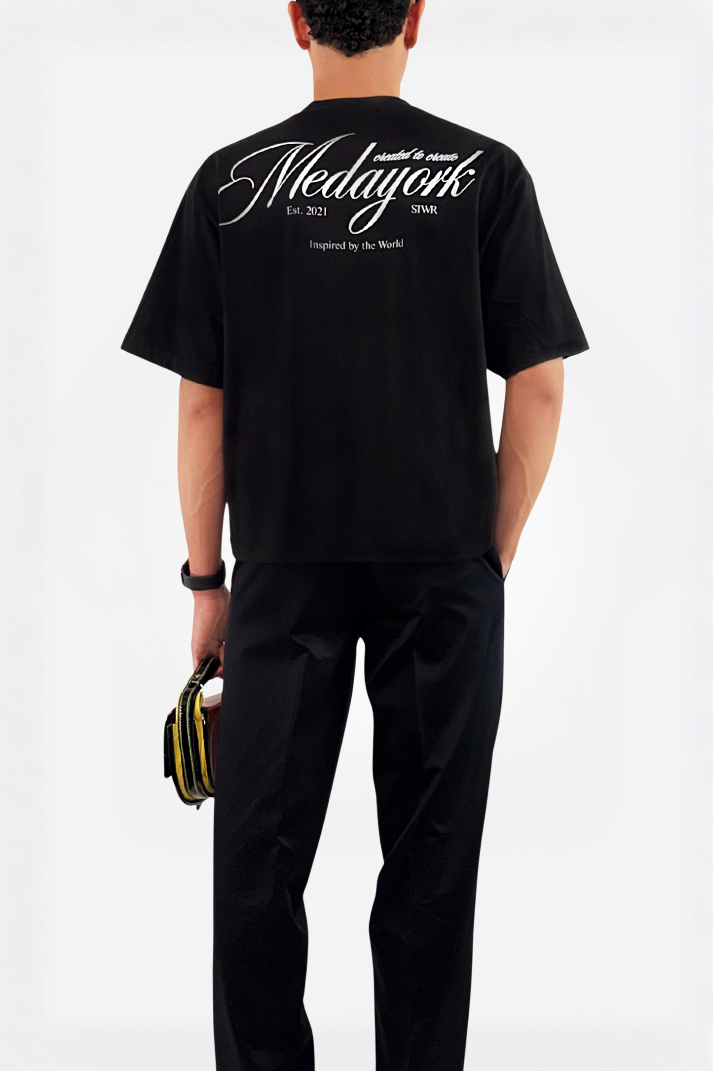 Medayo relaxed cropped fit T-shirt
