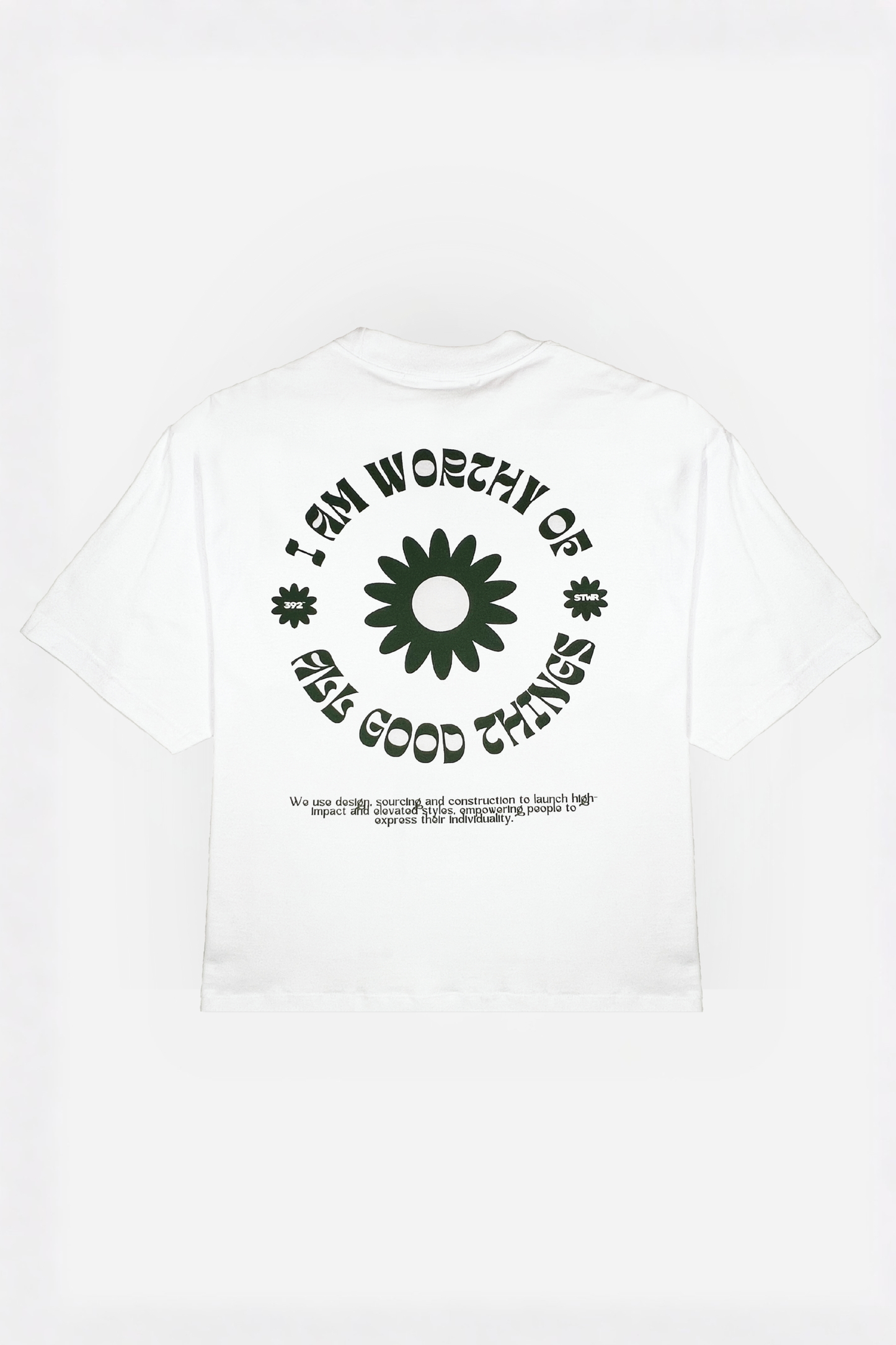 Streetwear relaxed cropped fit T-shirt