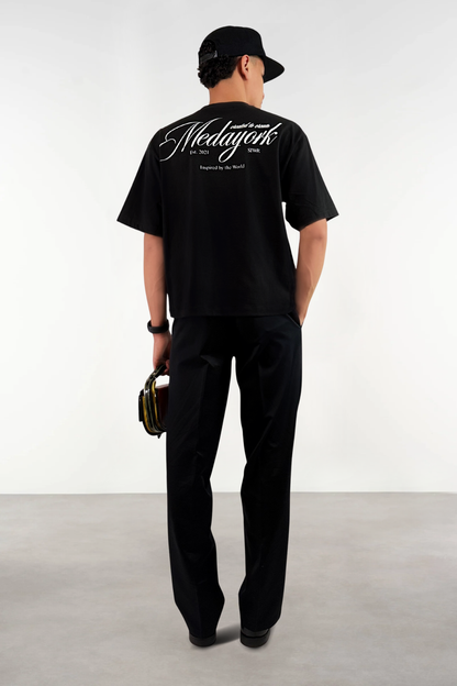 Medayo relaxed cropped fit T-shirt