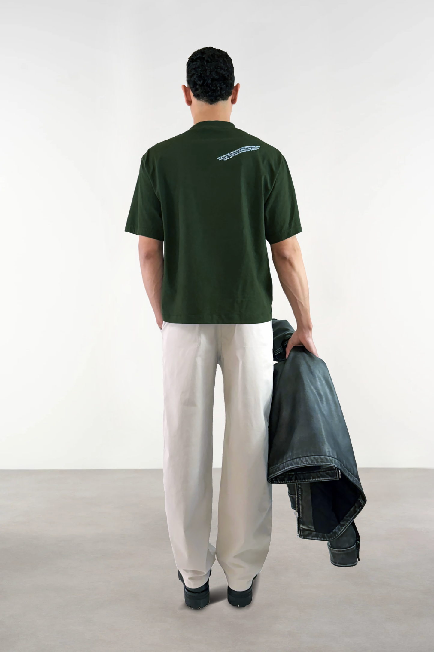 Attitude relaxed cropped fit T-shirt