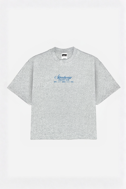 creative relaxed cropped fit T-shirt