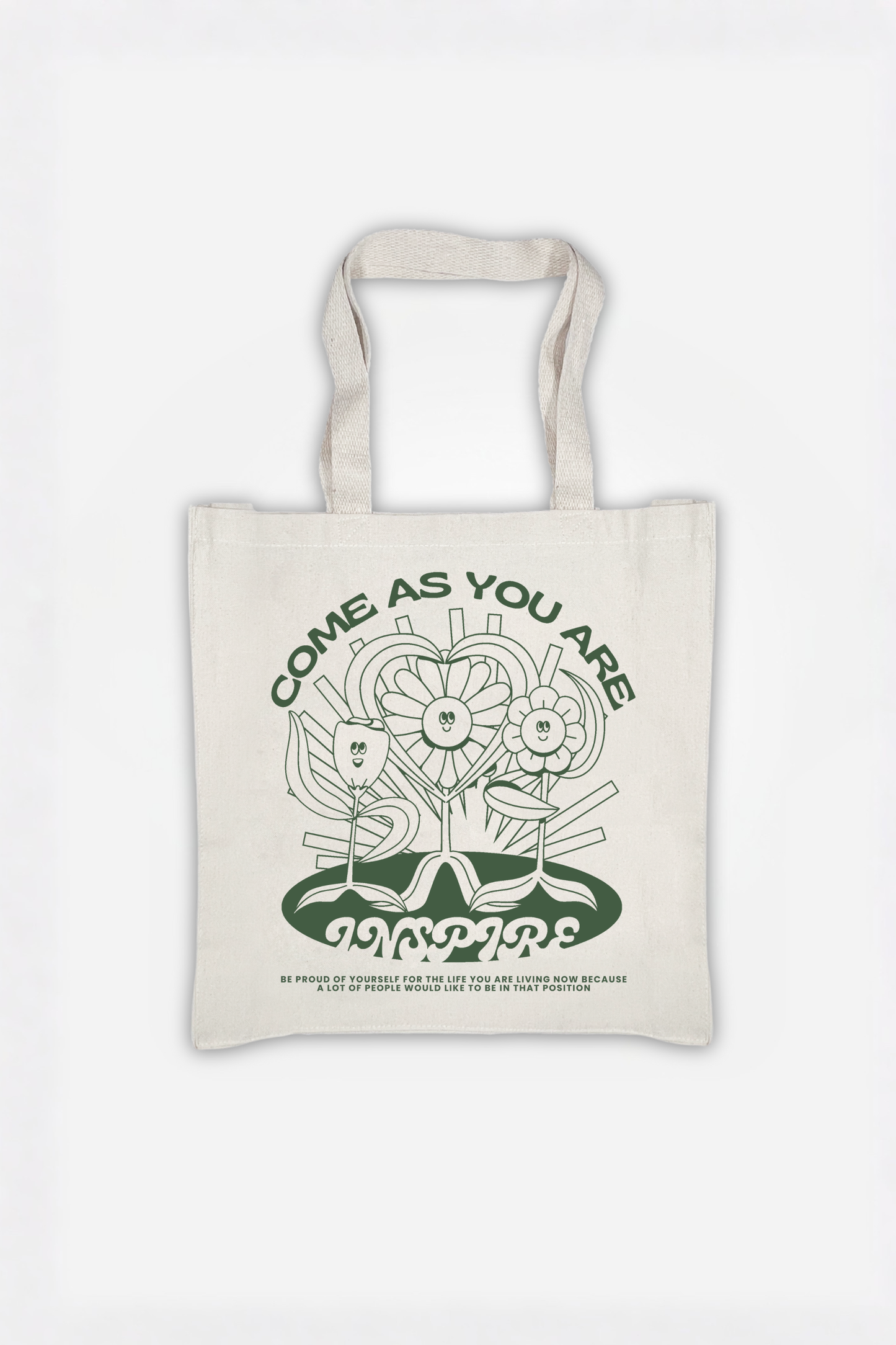 inspired shopper bag